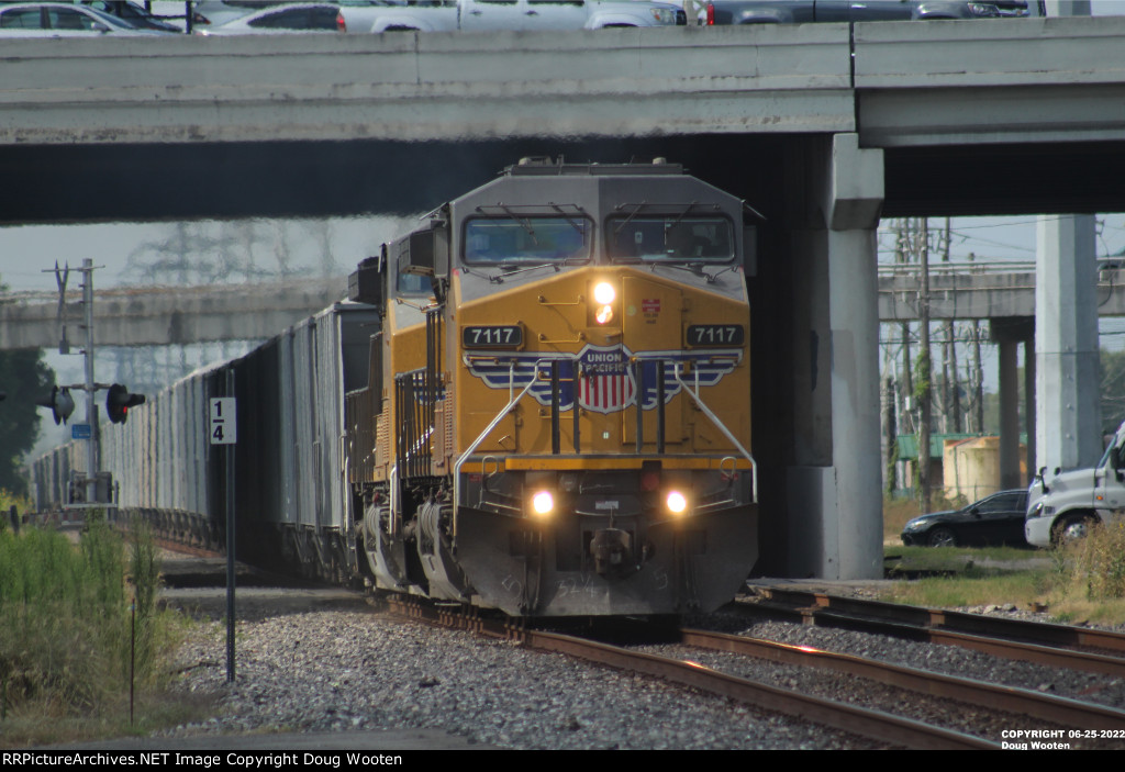 Eastbound Loaded Rock Train